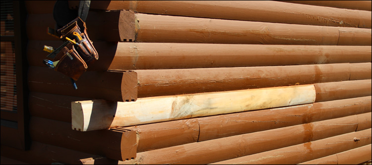 Log Home Damage Repair  Grayson County, Virginia