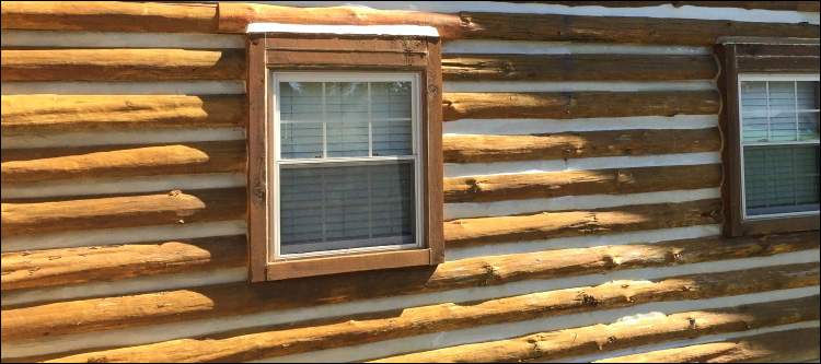 Log Home Whole Log Replacement  Grayson County, Virginia
